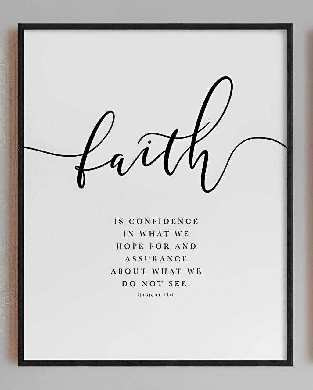 Faith, Hope, Love, Bible Verse Canvas
